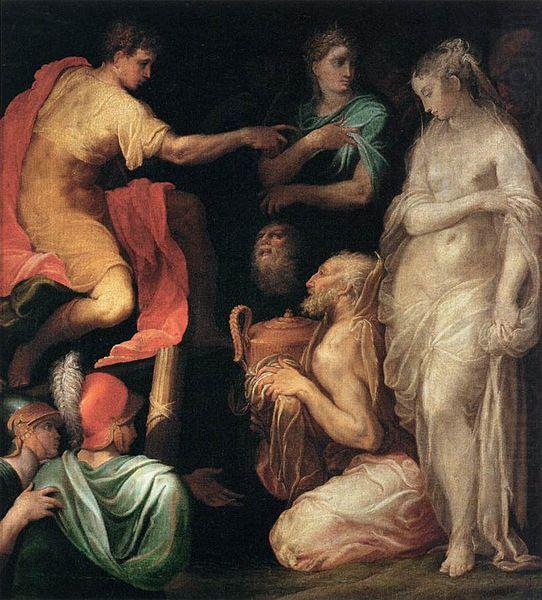 Pietro, Nicolo di The Continence of Scipio china oil painting image
